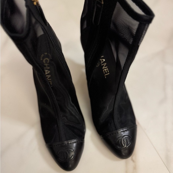 Chanel mesh booties, size 37 - Picture 2 of 6